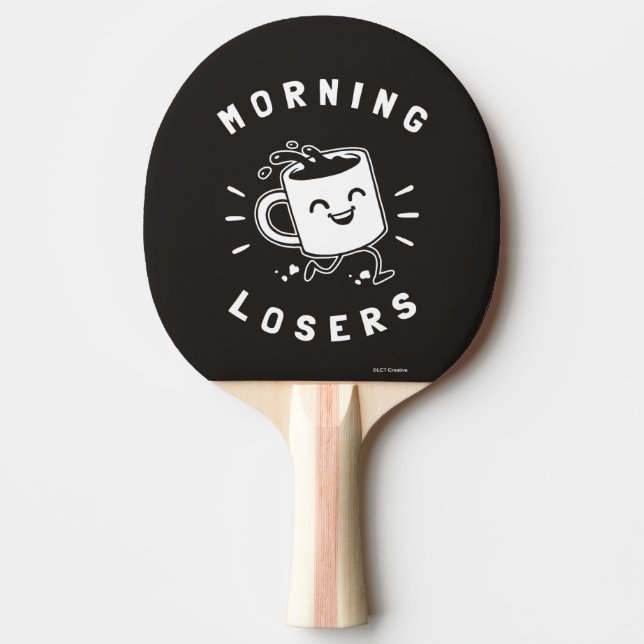 Raquette De Ping Pong Perdants du matin (Devant)