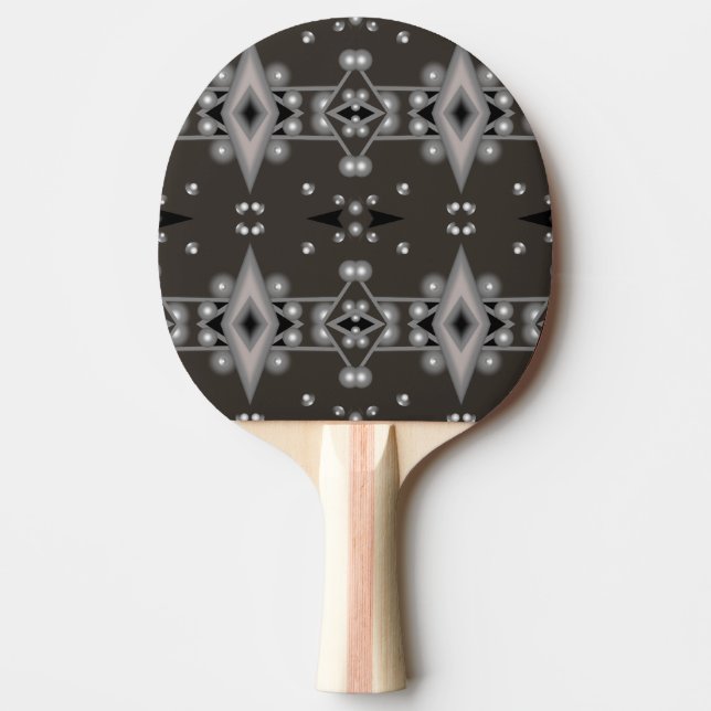 Raquette De Ping Pong Performances stellaires Design d'art Abstrait mode (Devant)