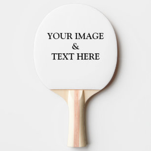 Raquette De Ping Pong Personnalisé Personnalisé Votre Propre Photo