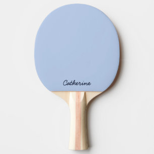 Raquette de Ping Pong personnalisée bleu ciel doux