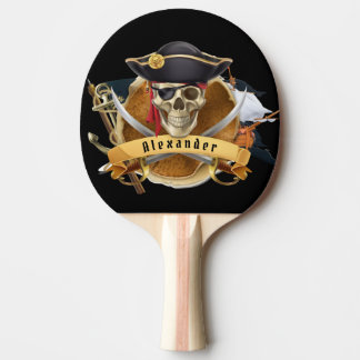 Raquette De Ping Pong Personnaliser le pirate cool