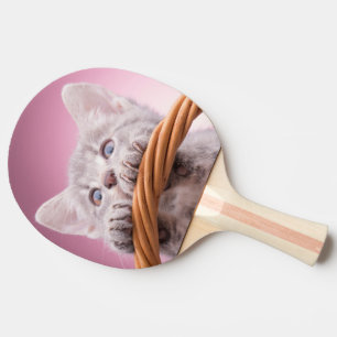 Raquette De Ping Pong Petit chaton drôle