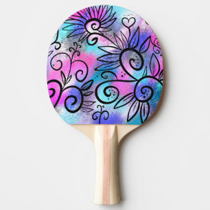 Raquette De Ping Pong Petit oiseau drôle
