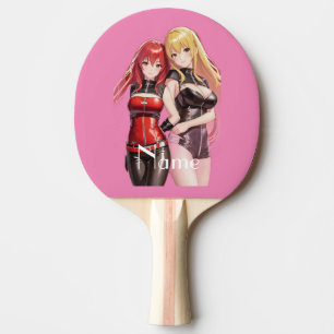 Raquette De Ping Pong Petites filles Anime Thunder_Cove