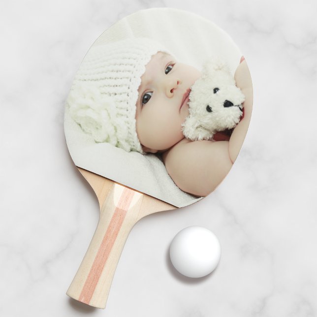 Raquette De Ping Pong Photo personnalisée (Créateur téléchargé)