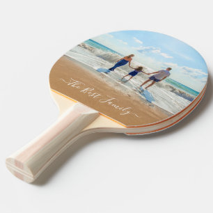 Raquette De Ping Pong Photo personnalisée et texte Votre design La meil