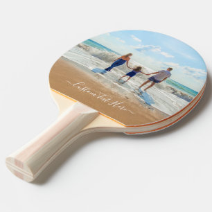 Raquette De Ping Pong Photo personnalisée et texte votre propre cadeau d