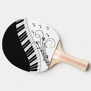 Raquette De Ping Pong Piano Keyboard Music Design