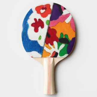 Raquette De Ping Pong Pièce patchwork de Janina