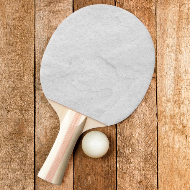 Raquette De Ping Pong Pierre Marbre blanc (Créateur téléchargé)