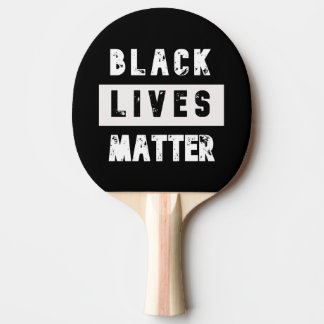 Raquette De Ping Pong Ping Paddle de Black Lives Matt