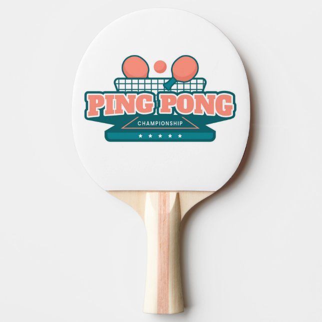 Raquette De Ping Pong Ping Pong King Ping Pong Paddle (Devant)