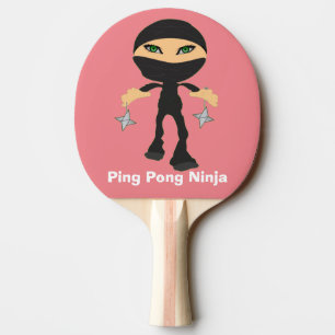 Raquette De Ping Pong Ping-pong Ninja de fille
