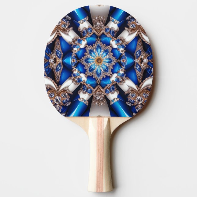 Raquette De Ping Pong Ping pong paddle aux couleurs argentines (Dos)
