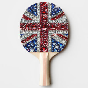 Raquette De Ping Pong Ping pong paddle aux couleurs britanniques