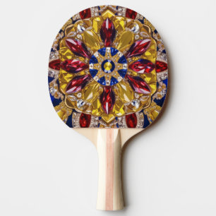 Raquette De Ping Pong Ping pong paddle avec Colombie Couleurs