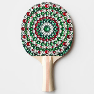 Raquette De Ping Pong Ping pong paddle avec couleurs italiennes