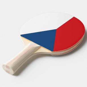 Raquette De Ping Pong Ping pong paddle avec Drapeau de Czechia