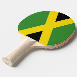 Raquette De Ping Pong Ping pong paddle avec Drapeau de Jamaïque