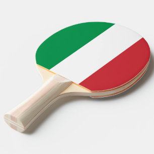 Raquette De Ping Pong Ping pong paddle avec Drapeau d'Italie