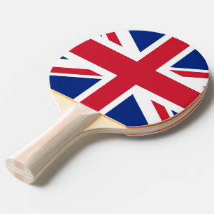 Raquette De Ping Pong Ping pong paddle avec drapeau du Royaume-Uni