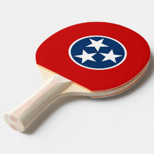 Raquette De Ping Pong Ping pong paddle avec Drapeau du Tennessee, USA