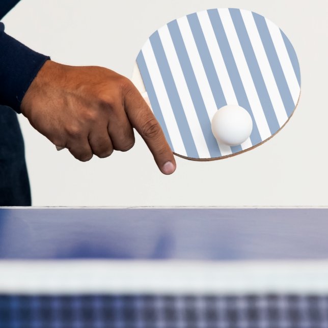 Raquette De Ping Pong Ping Pong Paddle Bleu & Blancs (Insitu)