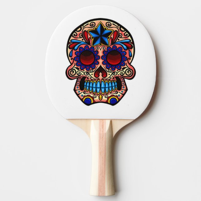 Raquette De Ping Pong Ping Pong Paddle/Crâne (Devant)