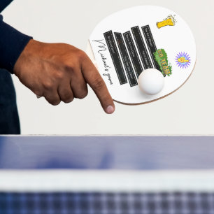 Raquette De Ping Pong Ping Pong Paddle Déclarations positives