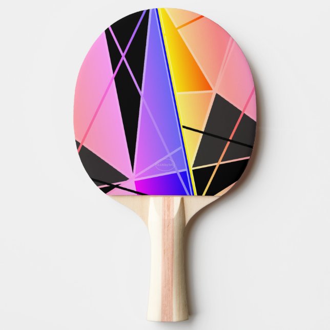Raquette De Ping Pong Ping-Pong Paddle - Futuriste par HAMbyWG (Devant)