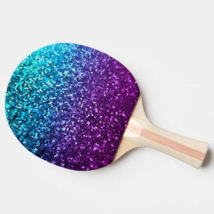 Raquette De Ping Pong Ping Pong Paddle Mosaic Sparkley Texture