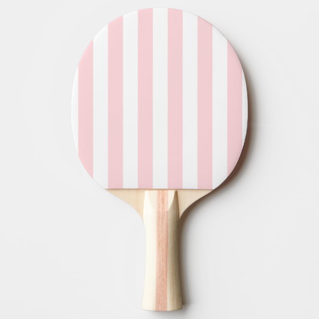 Raquette De Ping Pong Ping Pong Paddle Pink & White Stripe (Devant)