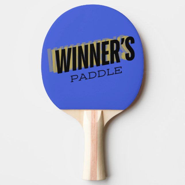 Raquette De Ping Pong Ping Pong Paddle Pour Les Gagnants (Devant)