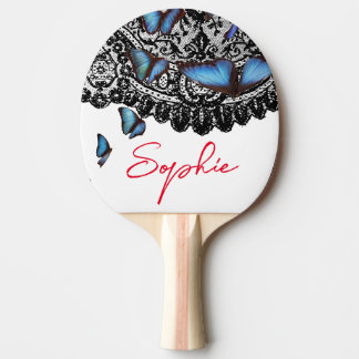 Raquette De Ping Pong Ping Pong Paddle "SOPHIE" BUTTERFLITS