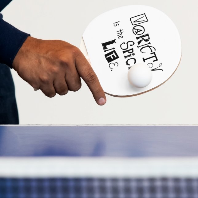 Raquette De Ping Pong Ping Pong Paddle Variété Spice of Life (Insitu)