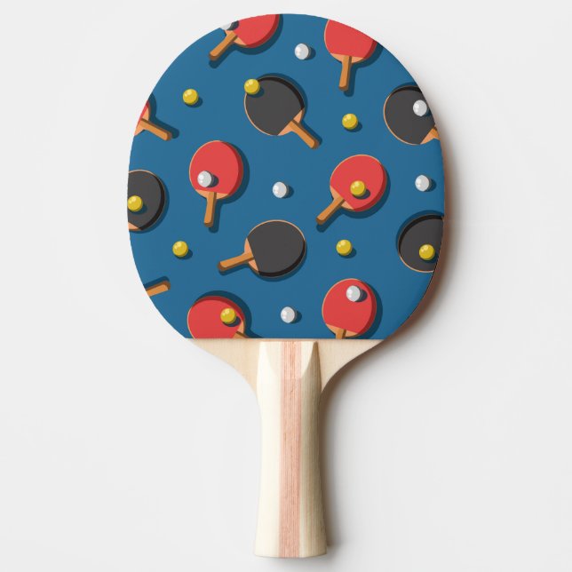 Raquette De Ping Pong Ping Pongs And Balls Paddle (Devant)
