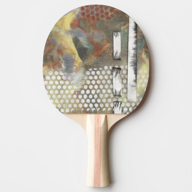 Raquette De Ping Pong Pixels marbrés II (Devant)