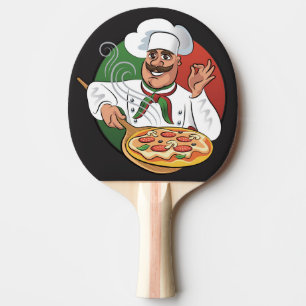 Raquette De Ping Pong Pizza Chef