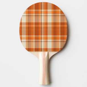 Raquette De Ping Pong Plaid orange