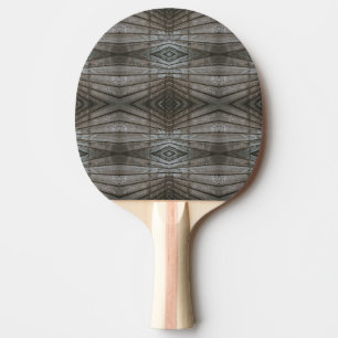 Raquette De Ping Pong Planches de bois à recouvrement Perspective Modèle