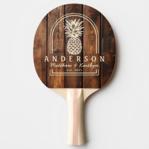 Raquette De Ping Pong Planches de teinture de gloss Arc de mariage d'ana