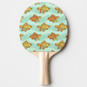 Raquette De Ping Pong Poisson-motif
