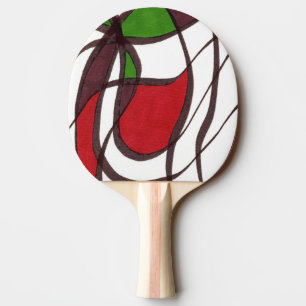 Raquette De Ping Pong "Poisson volant" Ping Pong Paddle Abstrait