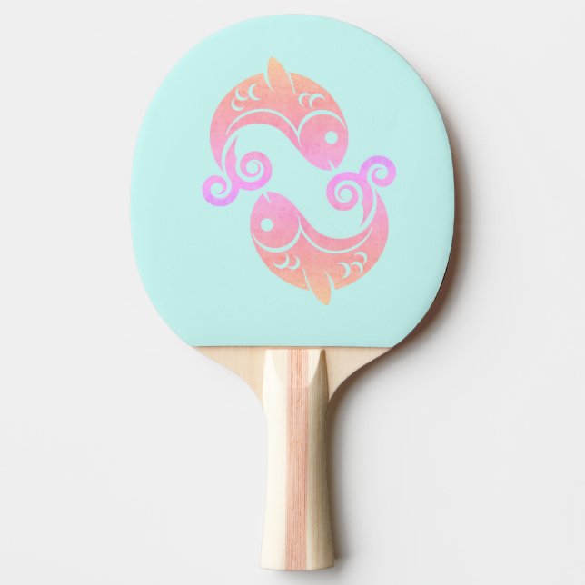 Raquette De Ping Pong Poissons (Devant)