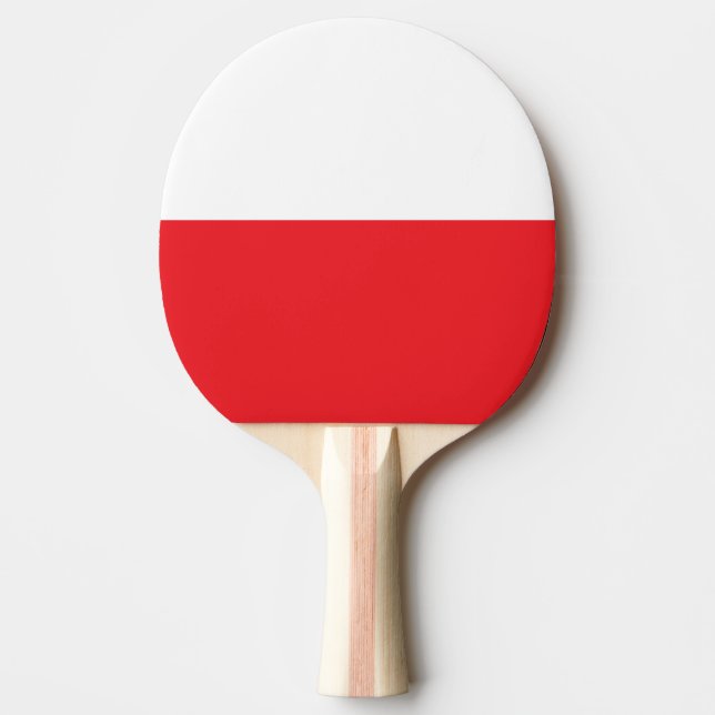 Raquette De Ping Pong Poland flag (Devant)