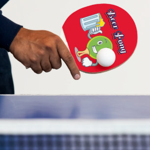 Raquette De Ping Pong Pong de bière