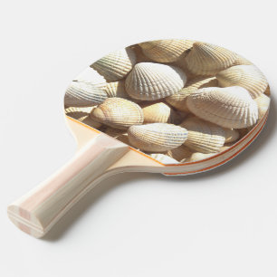 Raquette De Ping Pong Pong Tennis De Table, Eté Coques De Mer Plage Sunn