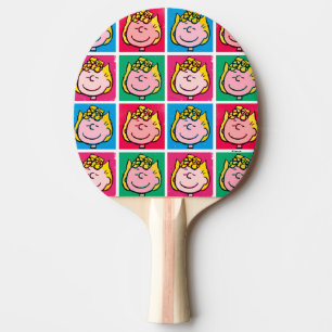 Raquette De Ping Pong Pop Art Sally   Mod pour vous Motif