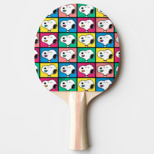 Raquette De Ping Pong Pop Art Snoopy Lips   Mod pour vous Motif