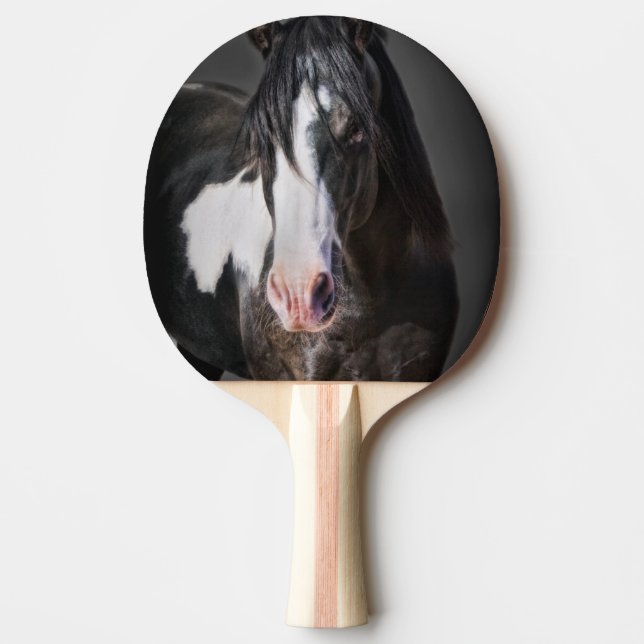 Raquette De Ping Pong Portrait de cheval II (Devant)
